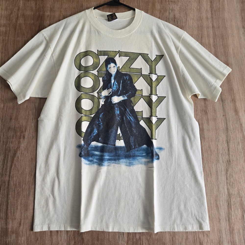 Vintage 1996 Ozzy Osbourne Retirement Sucks Tour Shirt Touch of Gold 90s XL